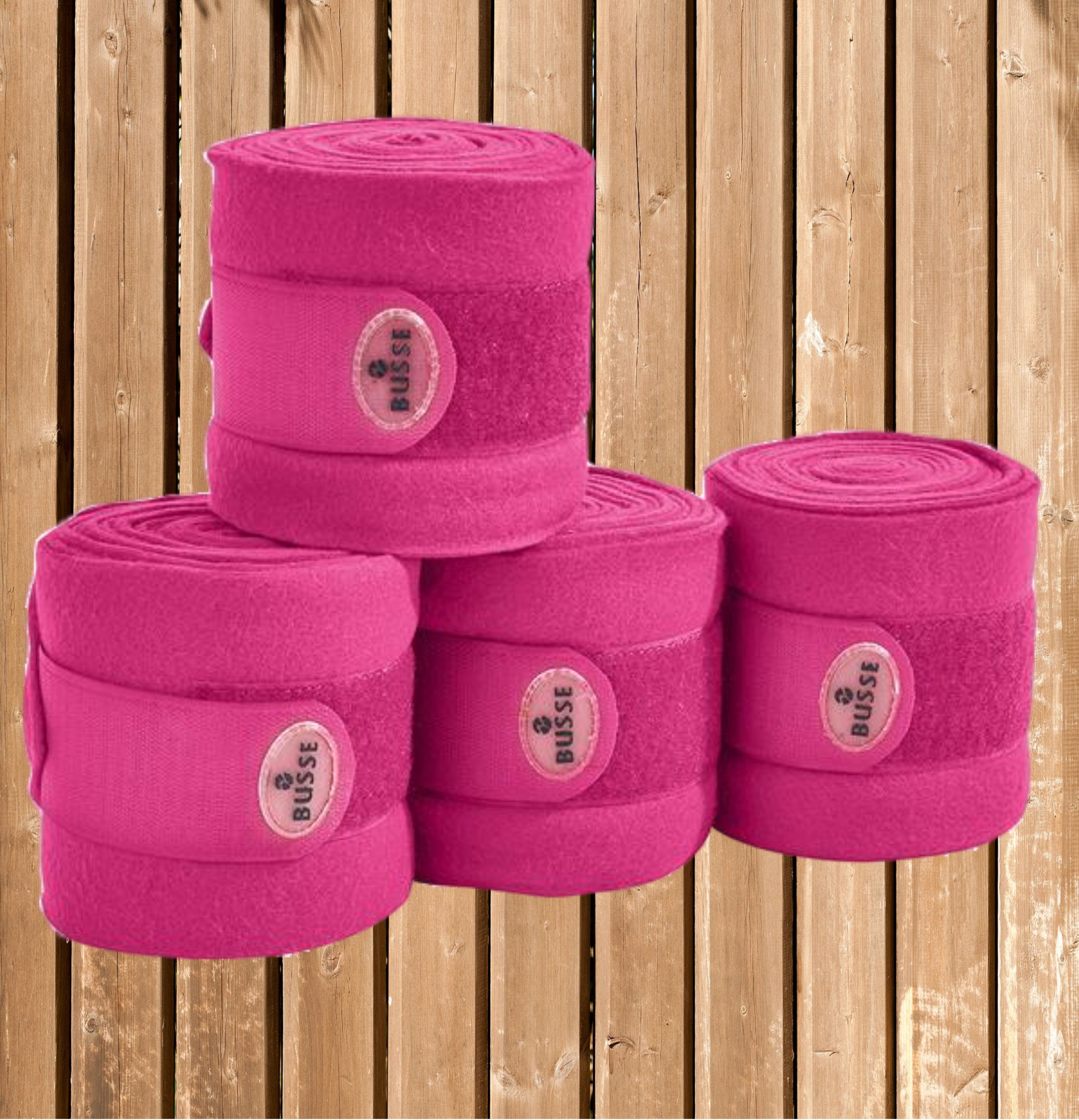 Busse Bandagen SEASON, Fleece Bandagen, passion pink